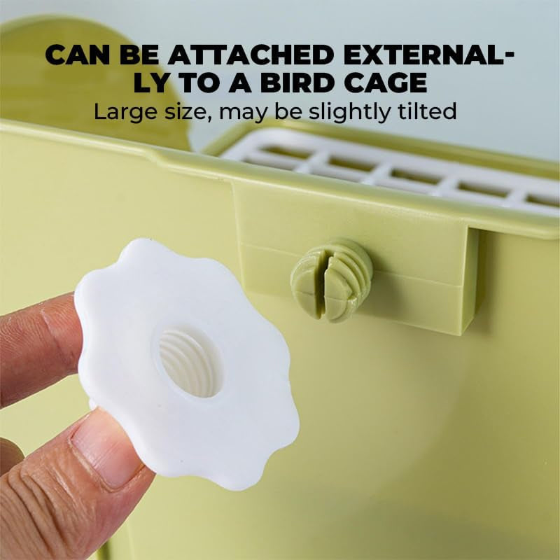 Automatic Bird Bath with Water Circulation