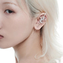 Load image into Gallery viewer, Moon Ear Hook Needle Piercing Earring