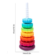 Load image into Gallery viewer, Rainbow Spinning Toy