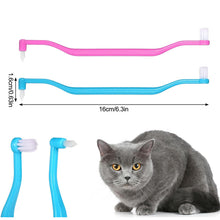 Load image into Gallery viewer, Dual Sided Cat Toothbrush