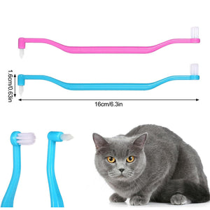 Dual Sided Cat Toothbrush