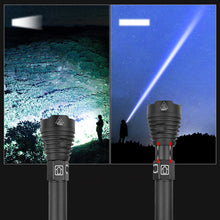 Load image into Gallery viewer, LED Rechargeable Tactical Laser Flashlight
