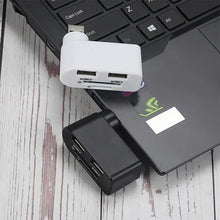 Load image into Gallery viewer, 4 In 1 Rotatable USB Hub