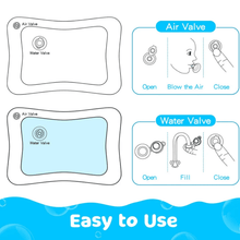 Load image into Gallery viewer, Inflatable Tummy Time Water Sensory Mat for Baby&amp;Pet