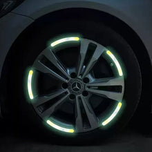 Load image into Gallery viewer, Reflective Car Wheel Rim Stickers