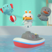 Load image into Gallery viewer, Kids Bathroom Animal Jet Boat Toys