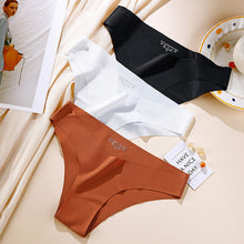 Load image into Gallery viewer, Seamless Ice Silk Thong