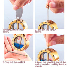 Load image into Gallery viewer, Vintage Transparent Kerosene Lighter