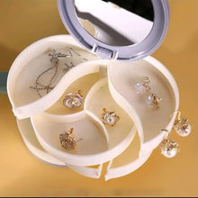 Load image into Gallery viewer, 4 Layers Rotatable Jewelry Storage Box