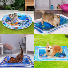 Load image into Gallery viewer, Inflatable Tummy Time Water Sensory Mat for Baby&amp;Pet