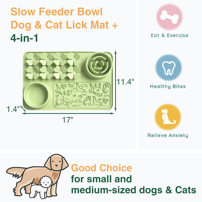 4-in-1 Pet Licking Pad
