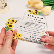 Load image into Gallery viewer, Love Clear Acrylic Mother&#39;s Day Ornament