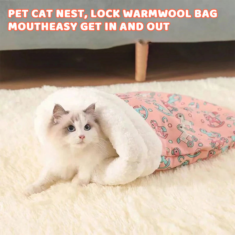 Cozy Pet Nest for Small Cats
