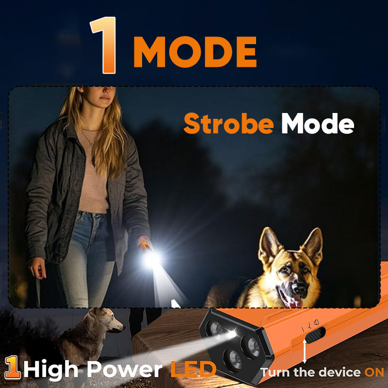 Mini Rechargeable Ultrasonic Dog Repeller and Anti-Barking Device