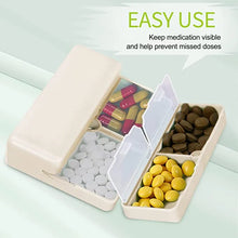Load image into Gallery viewer, 7 Compartments Portable Pill Case