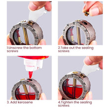 Load image into Gallery viewer, Vintage Transparent Kerosene Lighter