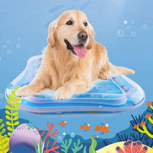 Load image into Gallery viewer, Inflatable Tummy Time Water Sensory Mat for Baby&amp;Pet