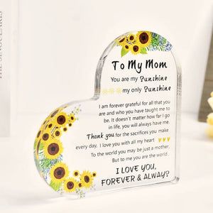 🥰Love Clear Acrylic Mother's Day Ornament🥰