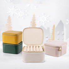 Load image into Gallery viewer, Leather Jewelry Boxes for Travel