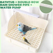 Automatic Bird Bath with Water Circulation