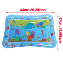 Load image into Gallery viewer, Inflatable Tummy Time Water Sensory Mat for Baby&amp;Pet