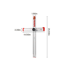 Load image into Gallery viewer, 4 in 1 Drilling Positioning Ruler（🔥free shipping）