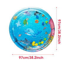 Load image into Gallery viewer, Inflatable Tummy Time Water Sensory Mat for Baby&amp;Pet