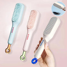 Load image into Gallery viewer, Self-Cleaning Anti-Static Massage Comb
