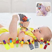 Load image into Gallery viewer, Baby Rattle Socks