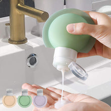 Load image into Gallery viewer, Portable Large Diameter Silicone Travel Bottle