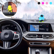 Load image into Gallery viewer, Skateboarding bear car decoration