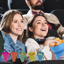 Load image into Gallery viewer, Silicone Popcorn Cup