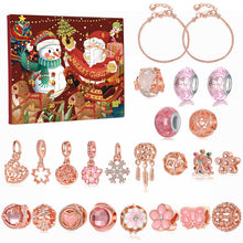Load image into Gallery viewer, DIY 24 Days Christmas Countdown Calendar Bracelets Set
