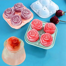 Load image into Gallery viewer, Silicone Rose Ice Ball Maker