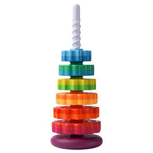Load image into Gallery viewer, Rainbow Spinning Toy