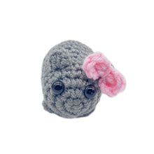 Load image into Gallery viewer, Sad Hamster Crochet Doll