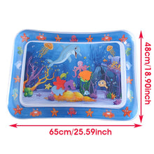 Load image into Gallery viewer, Inflatable Tummy Time Water Sensory Mat for Baby&amp;Pet