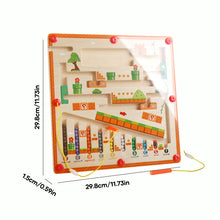 Load image into Gallery viewer, Magnetic Color and Number Maze