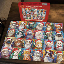 Load image into Gallery viewer, Christmas Scavenger Hunt Advent Calendar Jigsaw Puzzle 1000 Pieces