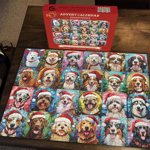 Christmas Scavenger Hunt Advent Calendar Jigsaw Puzzle 1000 Pieces