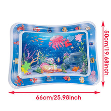 Load image into Gallery viewer, Inflatable Tummy Time Water Sensory Mat for Baby&amp;Pet