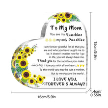 Load image into Gallery viewer, Love Clear Acrylic Mother&#39;s Day Ornament