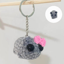 Load image into Gallery viewer, Sad Hamster Crochet Doll