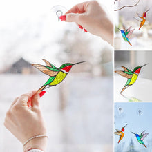 Load image into Gallery viewer, Hummingbird Suncatcher Window