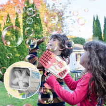 Load image into Gallery viewer, Upgraded Bubble Machine with Colorful Lights