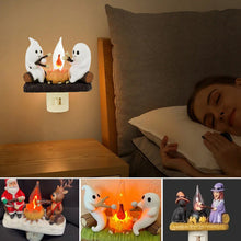 Load image into Gallery viewer, Ghost Campfire Flickering Nightlight