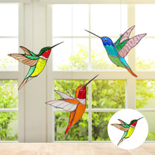 Load image into Gallery viewer, Hummingbird Suncatcher Window