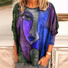 Load image into Gallery viewer, Face Print T-shirt
