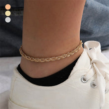 Load image into Gallery viewer, Twist Anklet