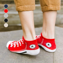 Load image into Gallery viewer, Cotton Deodorant Breathable Shallow Crew Socks